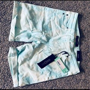 Liverpool Light blue Tie Dye Esmeralda Shorts.